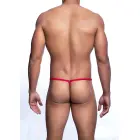 MOB Erotic wear Tear Drop stringi – sarkani – L/XL — Foto 3