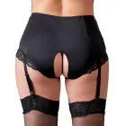 Strappy Crotchless Briefs – Black – 3 XL — Photo 4