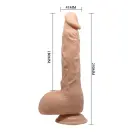 BAILE Beautiful Jason Realistic Dildo – 25 cm (9.8″) – Skin — Photo 7