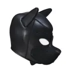 Neoprene Puppy Dog BDSM Hood – Black – L — Photo 5