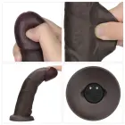 LoveToy Sliding Skin Pro II – vibrating silicone dong – 9" – 10 modes — Photo 6