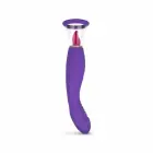 EasyToys Intimate Vacuum System & Dual-Ended dubultais vibrators – violets — Foto 3