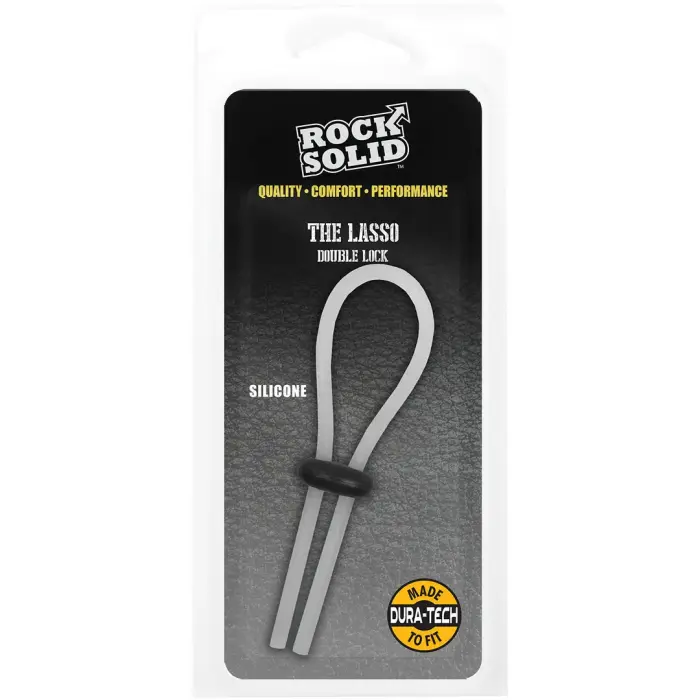The Lasso Double Lock – adjustable silicone cock strap
