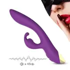 Bonnie кролик-вибратор – 22.2 cm (8.7″) – фиолетовый — Фото 4