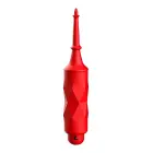 Circe lodes vibrators ar uzmavu – 15 cm (5.9″) – sarkans — Foto 4