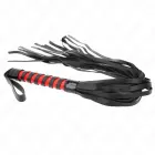 KINK pikk triibuline piits 70 cm – must ja punane — Foto 5