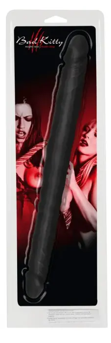 BK двусторонний дилдо – 40 cm (15.7″) – Черный