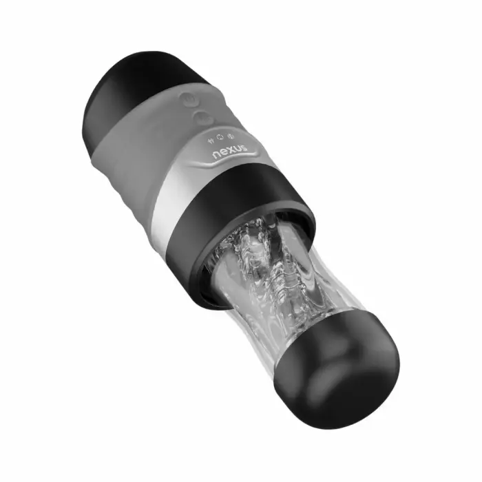 Nexus Alpha Surge pöörlev ja imav masturbaator – must