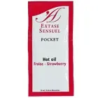 Extase Sensual Strawberry Warming Massage Oil with Pheromones – 10 ml — Photo 1