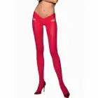 Passion TIOPEN 005 Red Hip-Cut Tights 1/2 Size 60 DEN — Photo 2
