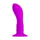 PRETTY LOVE - Vibrating Anal Plug with Suction Cup – 12 cm – Black — Photo 3