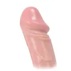 U-veida reālistisks dubultais dildo – 20 cm (8″) – Rozā Foto 4
