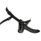 FFG Dizainerio strap-on dildo – 19 cm (7.5″) – Juodas — Nuotrauka 8