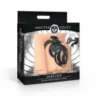 Hard Stop - Double Ring Chastity Cage - Black — Photo 1