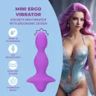 Loveline Mini Ergo Vibrator Sweet Amethyst – компактный эргономичный силиконовый вибратор – фиолетовый — Фото 5