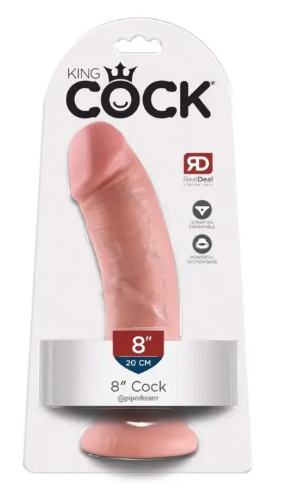 King Cock Realistic Dildo – 21.5 cm (8.5″) – Skin