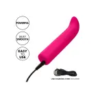 Uzlādējams elegants mini G-punkta vibrators – rozā — Foto 6