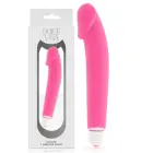 Интимный массажер-вибратор Dolce Vita Silicone – 15.8 см (6.2″) – розовый — Фото 2