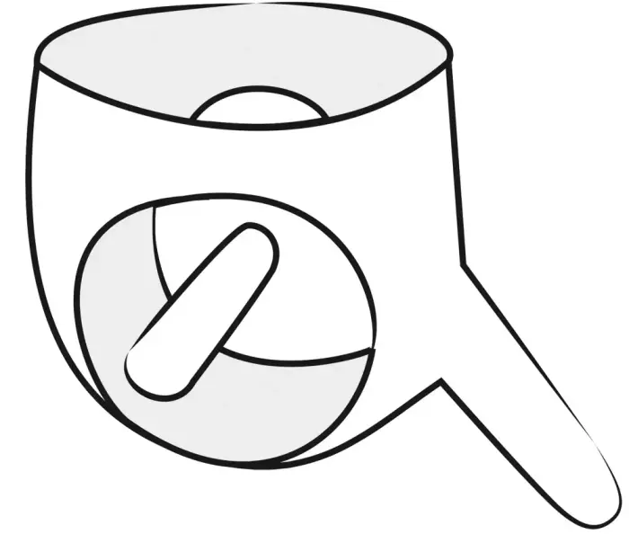 Lateksa vīriešu slip apakšbikses ar penisa uzmavu un anālo dildo – melns – M/L Foto 5