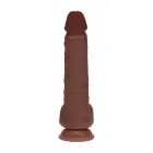 Dual Density Realistic Thrusting Vibrator – 20.3 cm (8″) – Brown — Photo 3