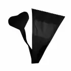 Bye Bra – adhesive strapless thong – black – one size — Photo 2