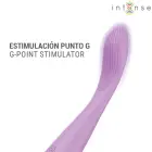 INTENSE LUCCA elastīgs vibrators – 19.3 cm (7.6″) – rozā — Foto 6