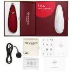 Womanizer Premium 2 – oro pulsacijos stimuliatorius, 14 lygių – bordo — Nuotrauka 6