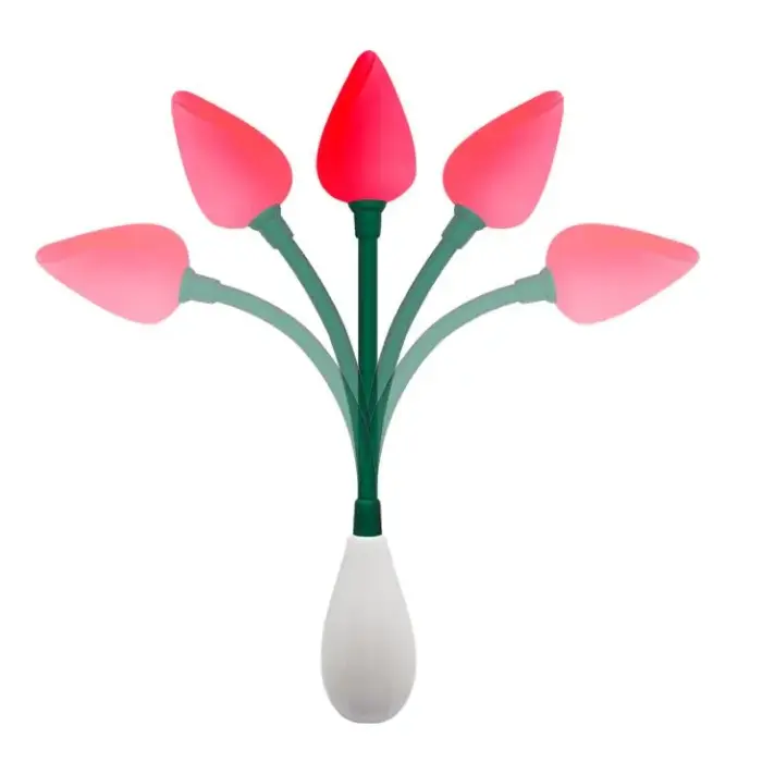 BAILE stimulējošais mīlestības bultas vibrators – lokāms – 18 cm (7″) – sarkans Foto 4