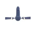 TABOOM Silicone Ball Gag – Blue — Photo 5