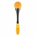 Evolved Sunflower dubultais vibrators – 22.8 cm (9″) – oranžs — Foto 1