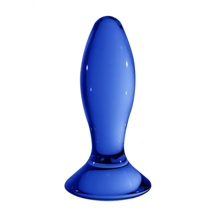 Follower - stikla anālais spraudnis – Blue Foto 10