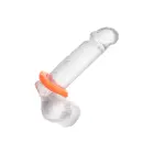 Alpha Sexagon varpos žiedas – oranžinis — Nuotrauka 8