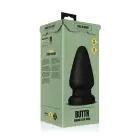 BUTTR Cold Blooded чешуйчатая анальная пробка – 15.2 cm (6″) – Черный — Фото 7