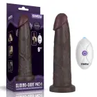 LoveToy Sliding Skin Pro II – vibrating silicone dong – 9" – 10 modes — Photo 7