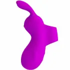 PRETTY LOVE Smart Rechargeable Thimble ar rabbit pirksta vibrators — Foto 8