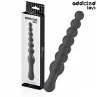 Addicted Toys silikona dubultais anālais masieris – 24 cm – Melns — Foto 1