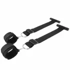 Darkness Adjustable Door Restraint System with Neoprene Cuffs – Black — Photo 3