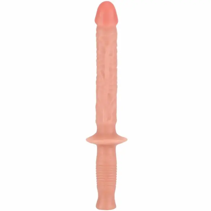Get Real The Manhandler anatominis wand dildo – 38 cm (15″) – kūno spalvos