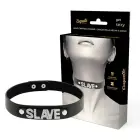 Coquette Chic Desire Vegan Leather Adjustable Black Choker — Photo 1