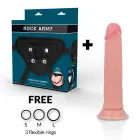 RockArmy Avenger Liquid Silicone sistēma – 19 cm (7.5″) – miesas krāsa — Foto 2