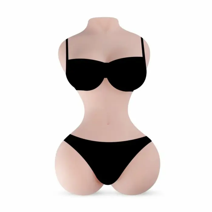 Mister B Heather Owens Intimate Machine Dual Entry TPR Large Model – Flesh-tone