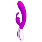 PRETTY LOVE Harlan 12 funktsiooniga jänese vibraator – 21 cm – lilla — Foto 4