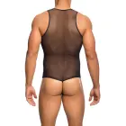 MOB Sexy Mesh Bodysuit – Black – L/XL — Photo 2