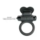 PRETTY LOVE - Vibrant Penis Ring Debonaire - Black — Photo 9