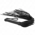 KINK melna mīksta PVC intīmā pātaga 70cm — Foto 2