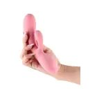 LUST-N-DREAMS Samba – двухмоторный силиконовый вибратор – коралловый – 14 режимов — Фото 2