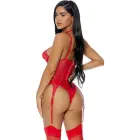 Steal Your Heart Lingerie Set – Red – L — Photo 1