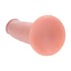 Vive REA226 – dual density silicone realistic dildo with sliding skin – flesh – 20.5 cm — Photo 4