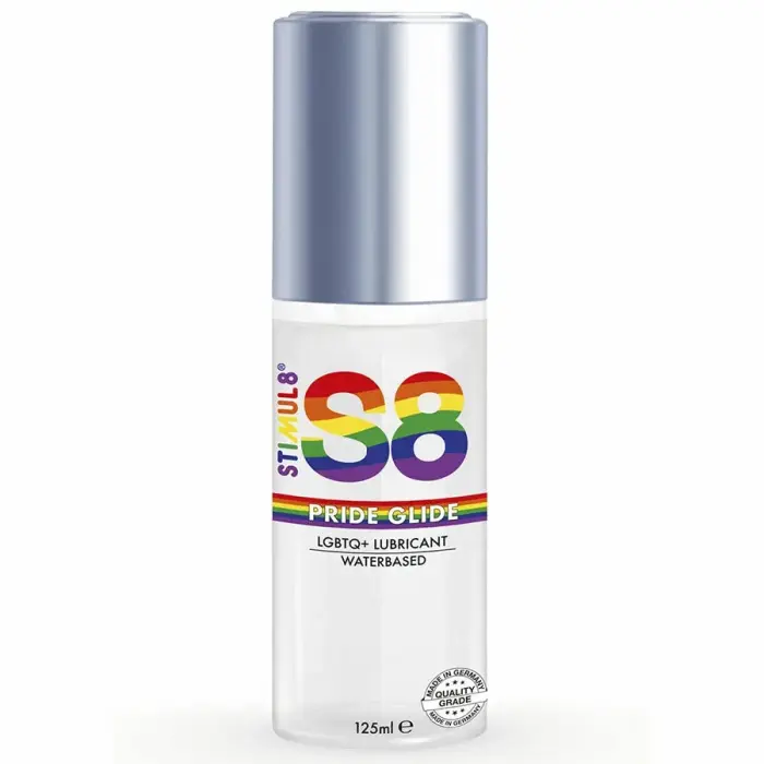 S8 Glide Pride Water-Based Lubricant – 125 ml