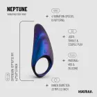 Hueman Neptune Vibrating Intimate Ring with Remote Control, Waterproof – Blue — Photo 4